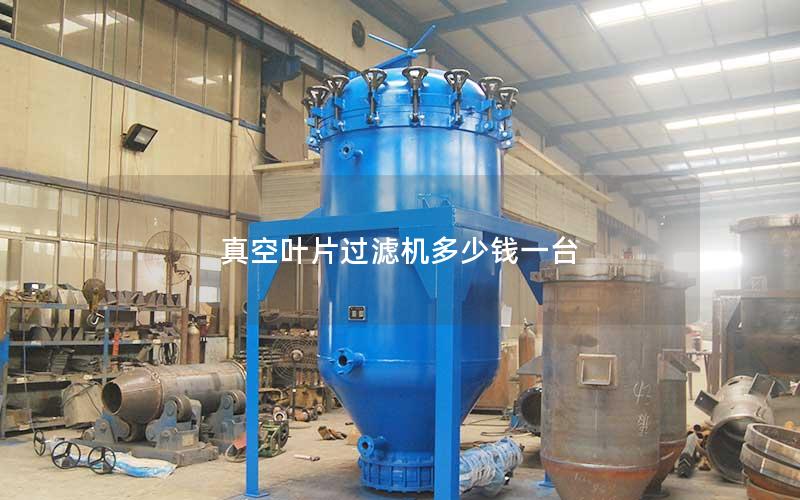真空叶片过滤机多少钱一台 真空叶片过滤机多少钱一台