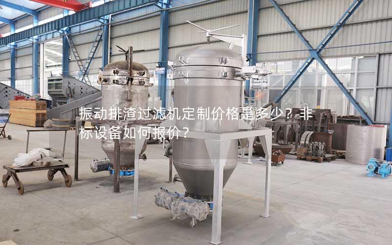 振动排渣过滤机定制价格是多少?非标设备如何报价? 振动排渣过滤机定制价格是多少?非标设备如何报价?