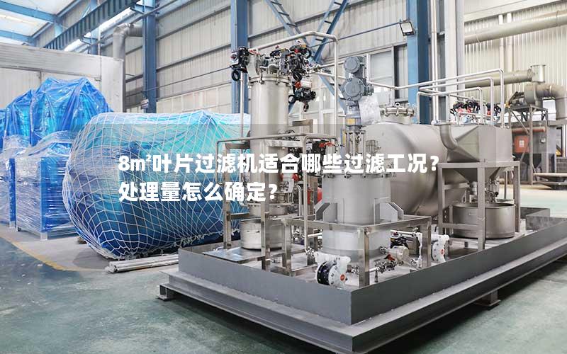 8㎡叶片过滤机适合哪些过滤工况?处理量怎么确定? 8㎡叶片过滤机适合哪些过滤工况?处理量怎么确定?