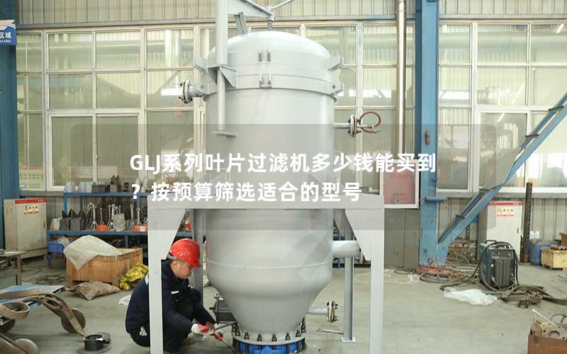 GLJ系列叶片过滤机多少钱能买到?按预算筛选适合的型号 GLJ系列叶片过滤机多少钱能买到?按预算筛选适合的型号
